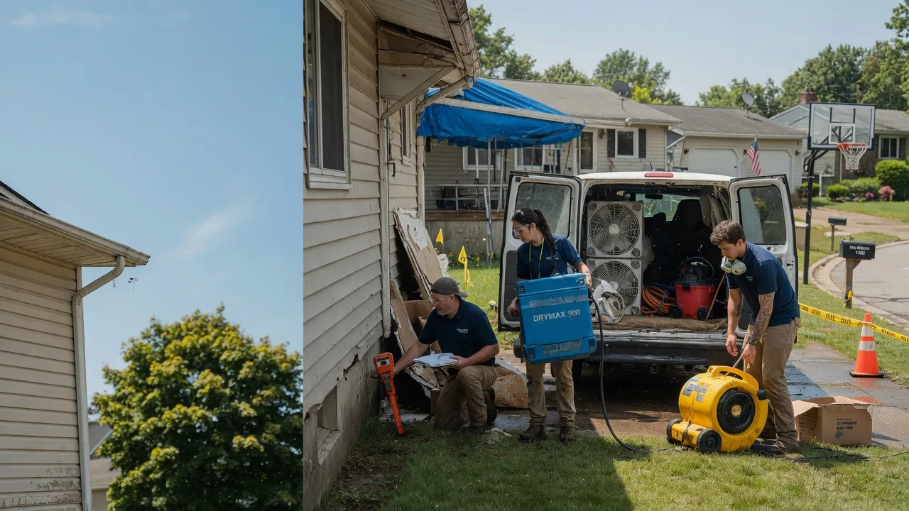 Ceiling Leak Cleanup in Geneva, IL near me